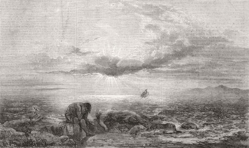 CLASSICS. Suggested by death of Pompey 1856 old antique vintage print picture